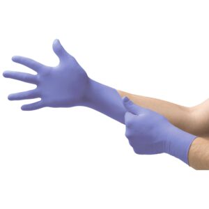 Supreno SE Small Nitrile Exam Gloves by Brand * Standard Cuff, Textured Fingertips, Blue