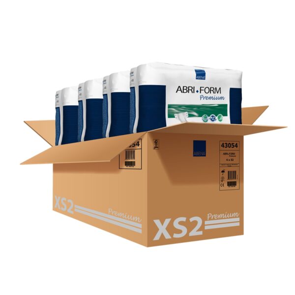 Abri-Form Premium XS2 Unisex Adult Incontinence Brief * Heavy Absorbency, X-Small Disposable by Abena Part 43054 - Image 3