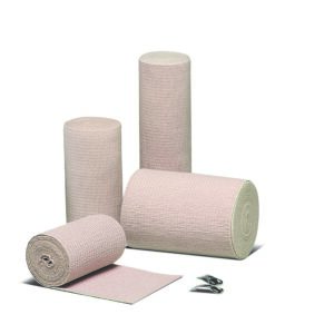 Econo-Wrap LF 440527 Tan Elastic Bandage, 3 Inch x 4.5 Yards * Standard Compression for Versatile Wound Care