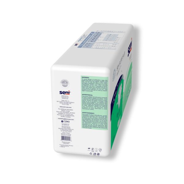 Seni Super Plus Medium Unisex Adult Incontinence Brief with Heavy Absorbency * Part Number S-ME25-BP1 - Image 7