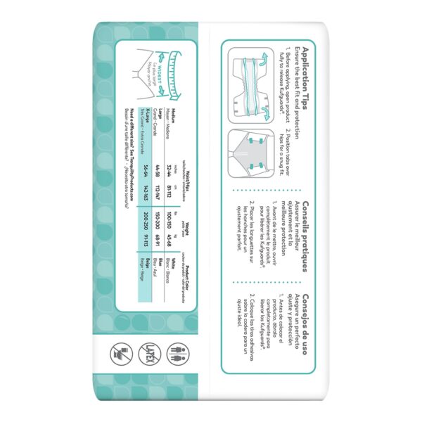 Tranquility Essential Unisex Incontinence Brief X-Large - Moderate Absorbency, Part 2967-100 - Image 5