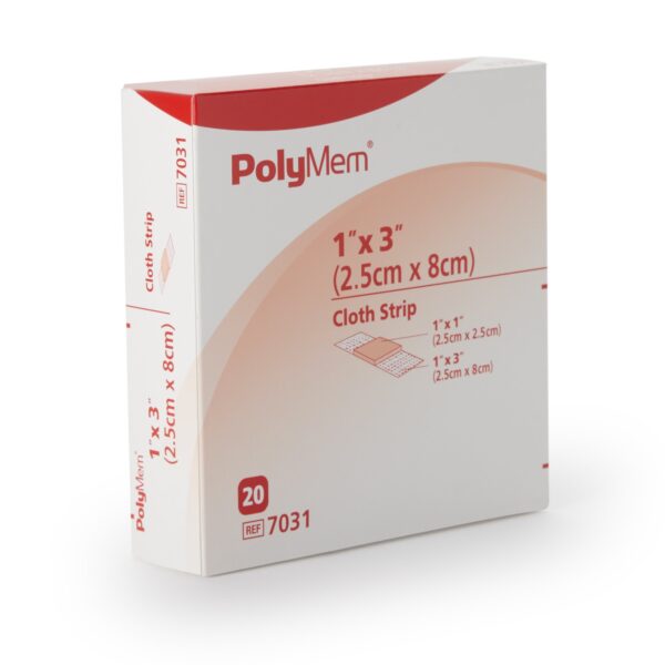 PolyMem Adhesive Strip 1 x 3 Inch - Sterile, Breathable, Nonadherent Pad by PolyMem - Image 2