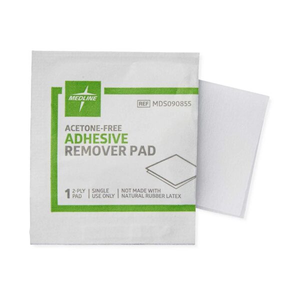 Medline MDS090855 Adhesive Remover Pad for Gentle Skin Care - Image 4