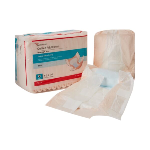Unisex Adult Incontinence Briefs with Quilted Design by 66032A