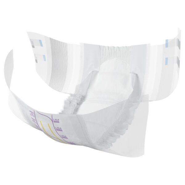 Abena Slip Flexi Fit Large / X-Large Unisex Adult Incontinence Brief * Heavy Absorbency with 3,800 mL Capacity - Image 6