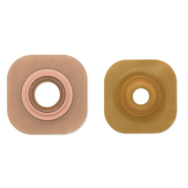 FlexWear* Ostomy Barrier Precut Standard Wear with 44mm Flange, Green Code System by FlexWear*
