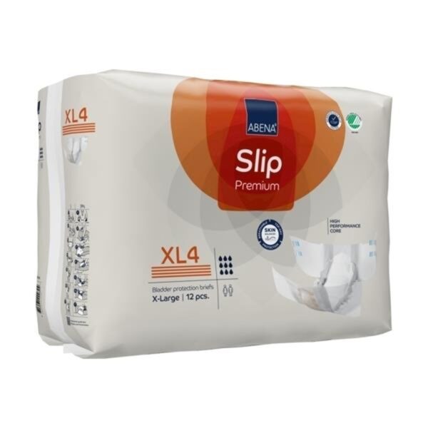 Abena Slip Premium XL4 Unisex Adult Incontinence Brief * Heavy Absorbency, 43-67 Inch Hips - Image 3