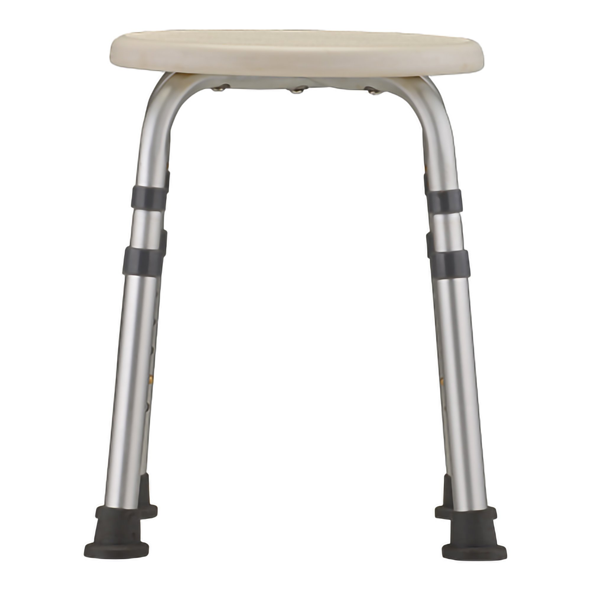 Nova Shower Stool with Aluminum Frame by Brand 9006-R, 12-3/4 Inch Seat Width, 300 lbs Capacity