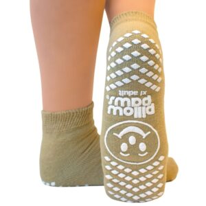 Pillow Paws Unisex Adult X-Large Slipper Socks with Tread * Terry Knit Comfort and Slip-Resistant Design