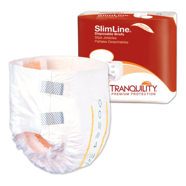 Tranquility Unisex Youth Incontinence Brief Size 5-6 - Heavy Absorbency with Leak Guards - Image 3