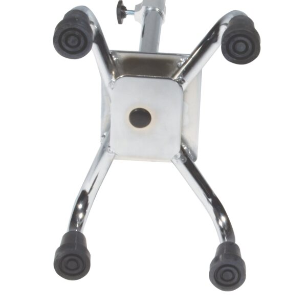 Drive Aluminum Large Base Quad Cane - 30 to 39 Inch Height, Chrome, Part No. 10317-4 - Image 2