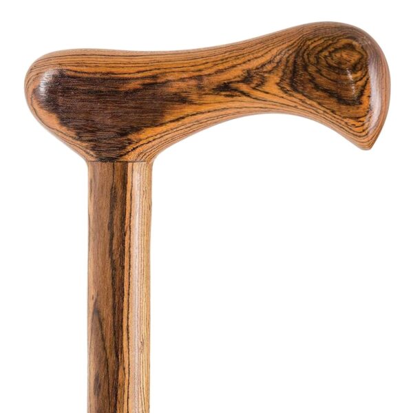 Brazos T-Handle Cane with Twisted Wood Finish, 37 Inches - Model 502-3000-0164 - Image 3