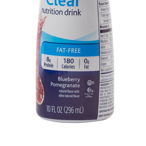 Ensure Clear Blueberry Pomegranate Flavor Liquid Oral Supplement - 10 oz Bottle by Abbott Nutrition, Part #56500 - Image 8