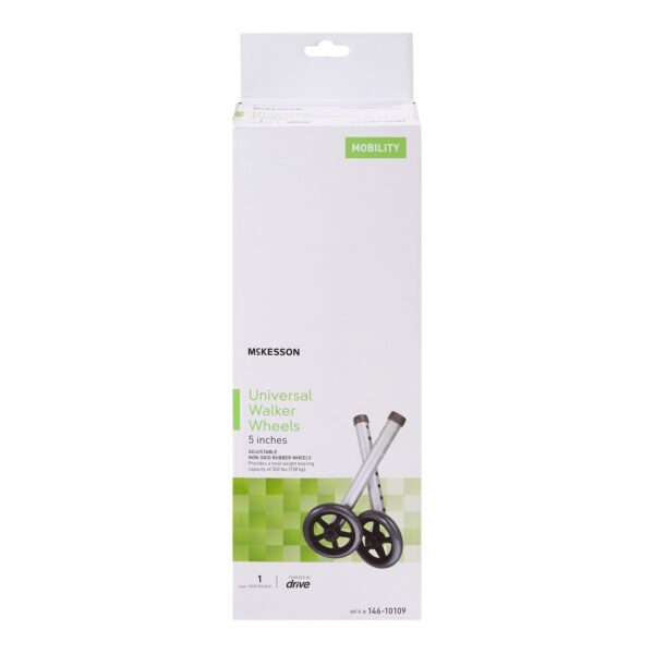McKesson Walker Wheel for 1-Inch Frame Diameter Walkers - Model 146-10109 - Image 6