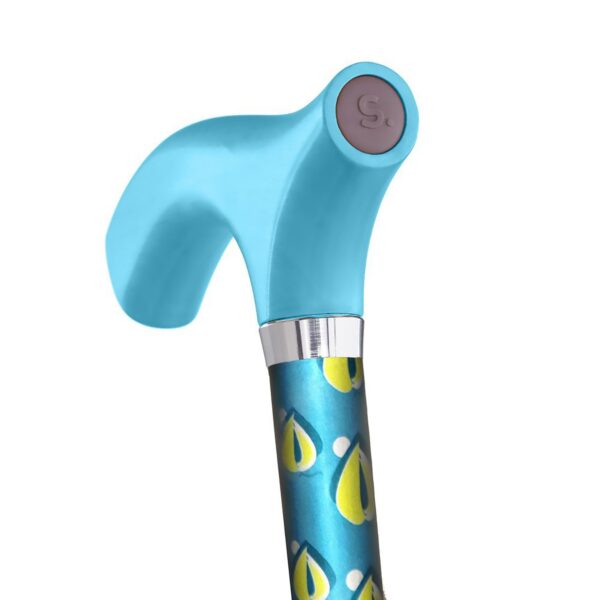 Thames Print Folding Aluminum Cane by Switch Sticks * Adjustable 32 to 37 Inches, Compact Travel-Friendly Design - Image 2