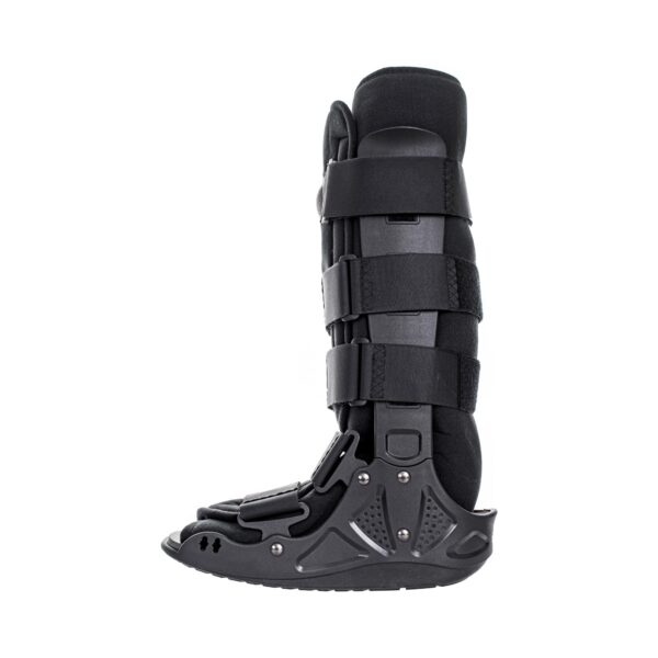 McKesson Air Walker Boot Pneumatic Adult Medium Tall - Extra-Strong Polymer Shell with Adjustable Support - Image 4