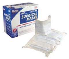 Dukal ASTM Level 1 Surgical Mask with Earloops, One Size Fits Most * Part Number 1541
