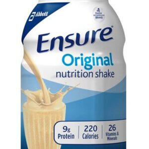 Ensure Original Shake Vanilla Flavor Liquid Supplement by Abbott * 8 oz Bottle (Case of 16)