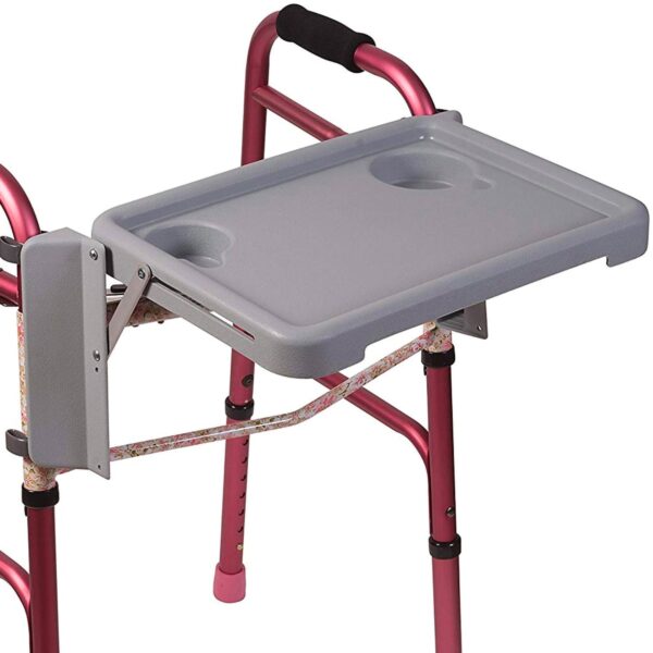 DMI Walker Tray with Cup Holders - Part Number 510-1084-0300 - Image 2