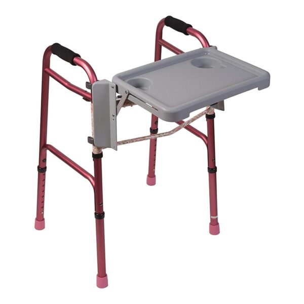 DMI Walker Tray with Cup Holders - Part Number 510-1084-0300 - Image 3