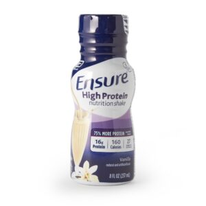 Ensure High Protein Shake Vanilla Flavor - 8 oz. Liquid Supplement by Abbott, Part #64117