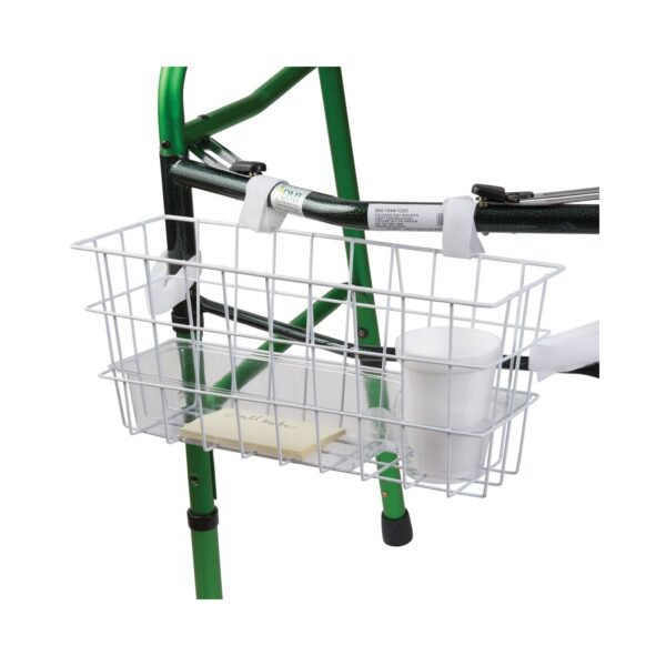 Mabis Walker Basket for Walker Model 510-1085-1900 * Adjustable Front Mount with Removable Liner - Image 5