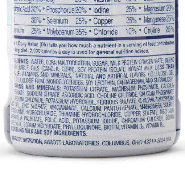 Ensure Original Shake Vanilla Flavor Liquid Supplement by Abbott - 8 oz Bottle - Image 2