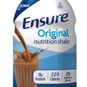 Ensure Original Shake Milk Chocolate Flavor by Abbott, 8 oz Bottle