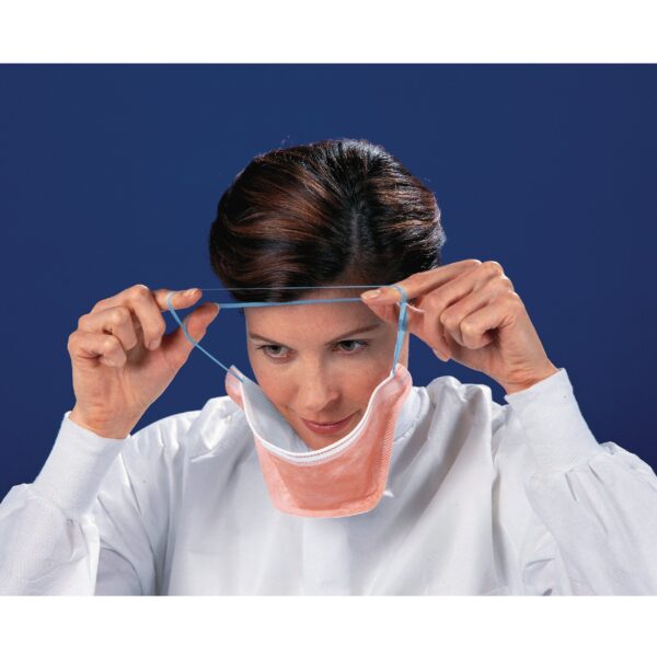 FluidShield Medical N95 Particulate Respirator / Surgical Mask with Elastic Strap - Small by 3M Part No. 46827 - Image 3