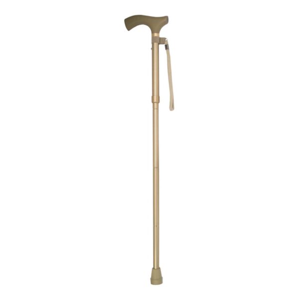 Graham-Field Folding Cane Switch Sticks Aluminum 32 to 37 Inch Height in Gold - Image 3