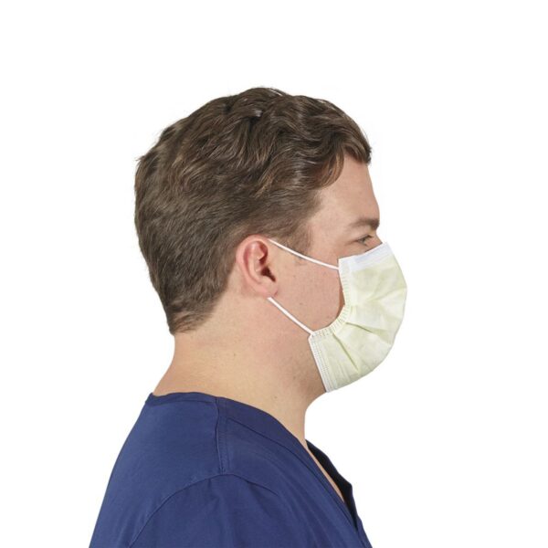 Halyard Procedure Mask ASTM Level 1 with Earloops, One Size Fits Most - Part 47567 - Image 3