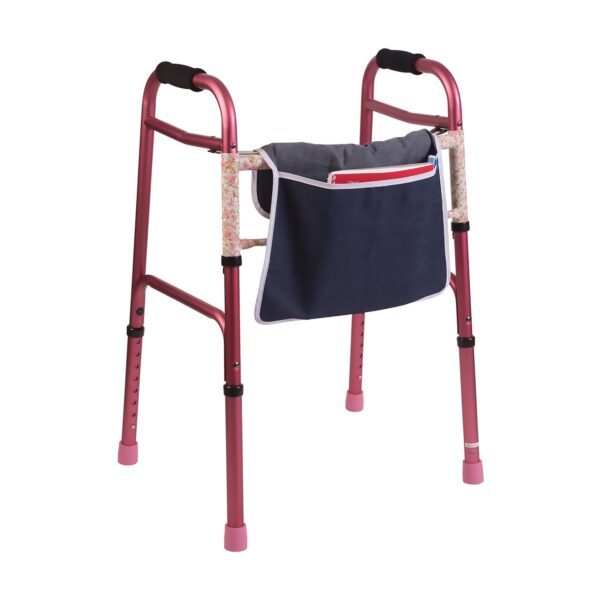 Mabis Health Pouch for Walker * Convenient Storage Solution with Hook-and-Loop Closure - Image 4