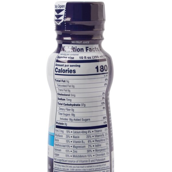 Ensure Clear Blueberry Pomegranate Flavor Liquid Oral Supplement - 10 oz Bottle by Abbott Nutrition, Part #56500 - Image 6
