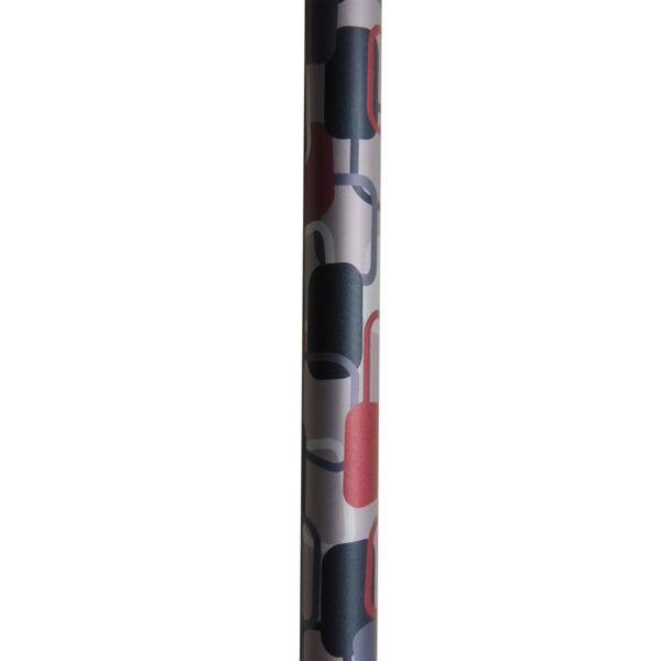 Berlin Print Folding Aluminum Cane - Adjustable 32 to 37 Inches, Supports Up to 264 lbs - Image 3