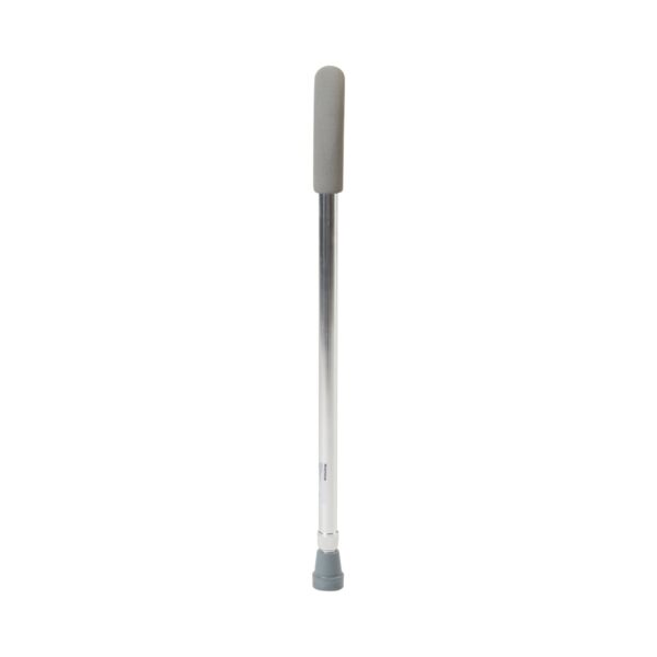 McKesson Aluminum Round Handle Cane with Adjustable Height, Silver, Part Number 146-RTL10342 - Image 2