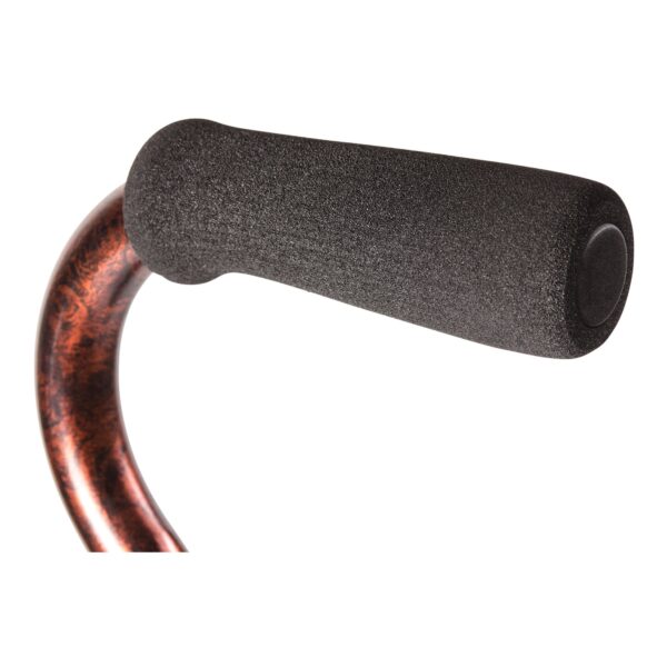 DMI Small Base Quad Cane with Adjustable Height and Slip-Resistant Feet - Image 4