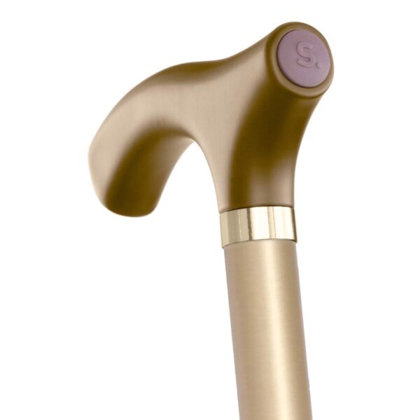 Graham-Field Folding Cane Switch Sticks Aluminum 32 to 37 Inch Height in Gold - Image 4