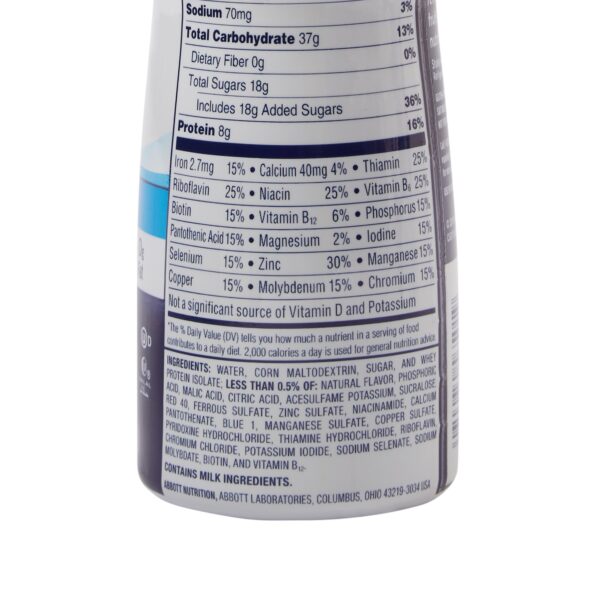 Ensure Clear Blueberry Pomegranate Flavor Liquid Oral Supplement - 10 oz Bottle by Abbott Nutrition, Part #56500 - Image 7
