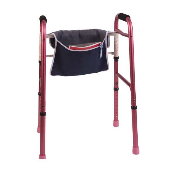 Mabis Health Pouch for Walker * Convenient Storage Solution with Hook-and-Loop Closure - Image 5