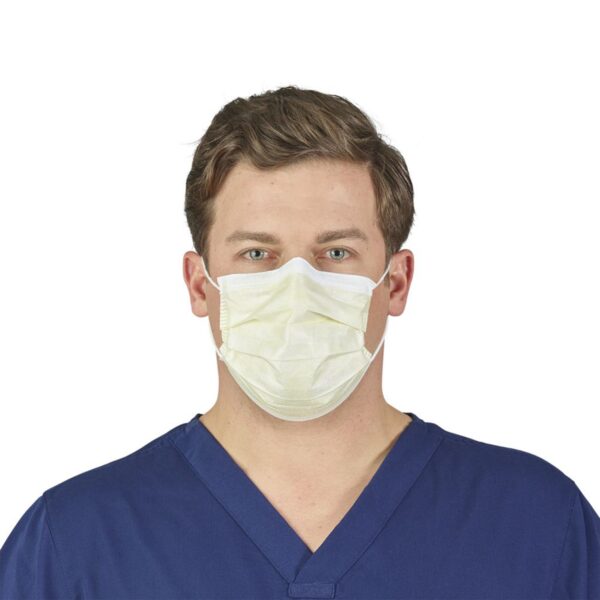 Halyard Procedure Mask ASTM Level 1 with Earloops, One Size Fits Most - Part 47567 - Image 2