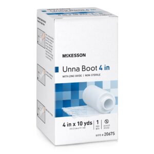McKesson Unna Boot Zinc Oxide 4 Inch x 10 Yard, Part Number 2067S