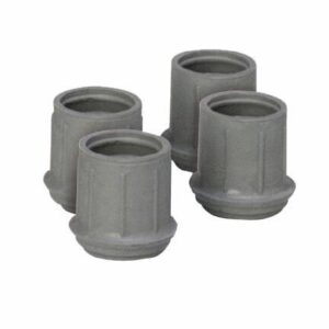 Walker Tips for 1 1/8 Inch Diameter Walker, Bath Bench Legs, and Transfer Benches - FGA82100 0000 by Walker