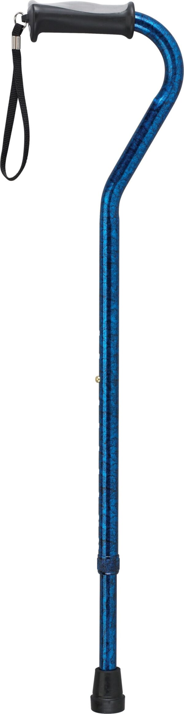RTLaudio Offset Cane Drive with Aluminum Handle, 30-39 Inches Height, Red Crackle Finish (Part Number RTL10372RC)