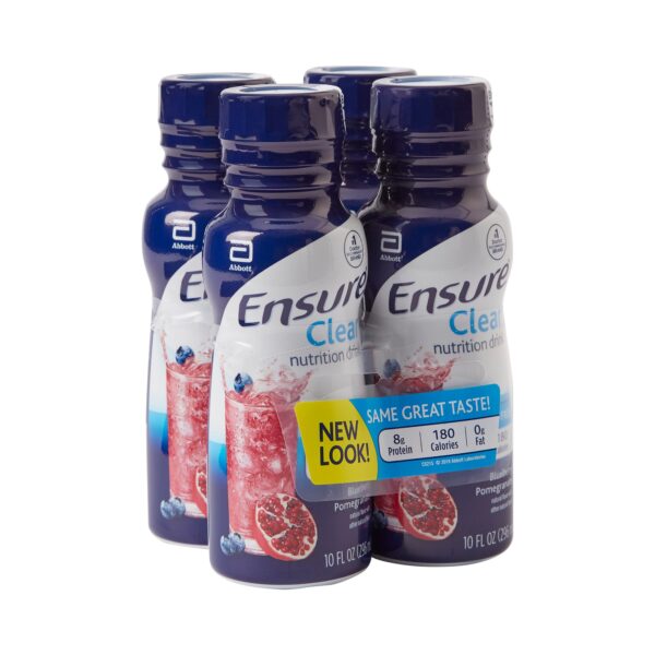 Ensure Clear Blueberry Pomegranate Flavor Liquid Oral Supplement - 10 oz Bottle by Abbott Nutrition, Part #56500 - Image 5
