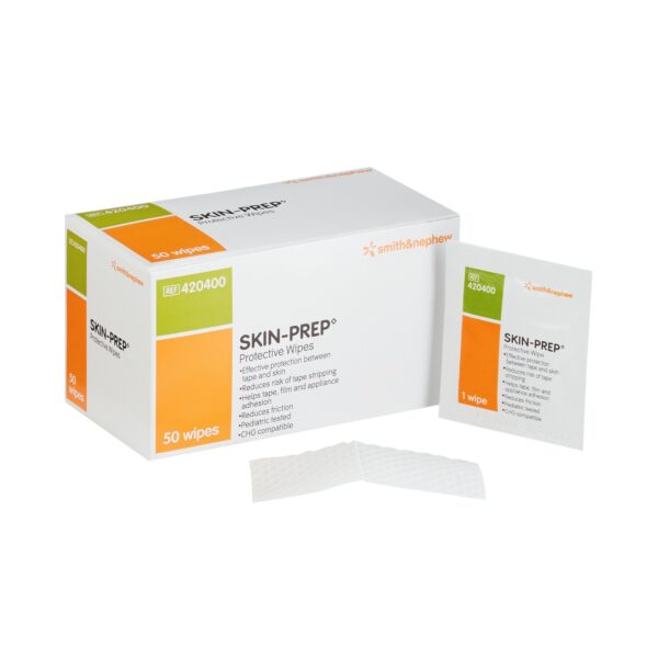 Smith and Nephew Skin Barrier Wipe Skin-Prep 75-100% Isopropyl Alcohol, Part Number 420400