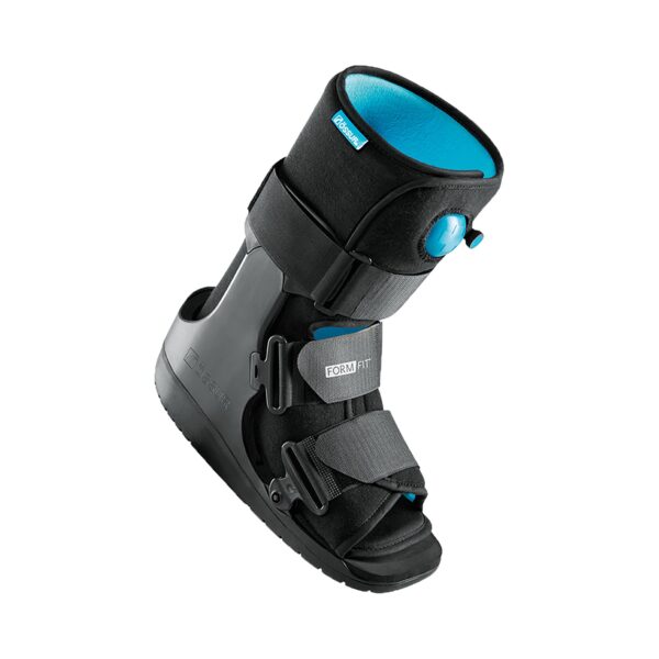 Air Walker Boot Formfit by Brand A, Part Number A-W0500BLK * Small Short Pneumatic Walker for Enhanced Stability and Comfort