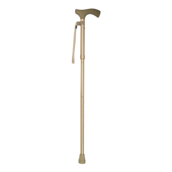 Graham-Field Folding Cane Switch Sticks Aluminum 32 to 37 Inch Height in Gold - Image 2