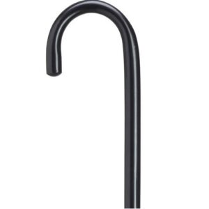 Harvy Wood Round Handle Cane - 36 Inch Height, Black Finish, Part Number 9003108