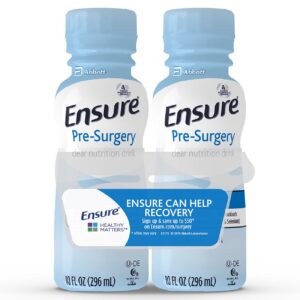 Ensure Pre-Surgery Clear Carbohydrate Drink by Abbott * Strawberry Flavor, 10 oz Bottle (Case of 16)