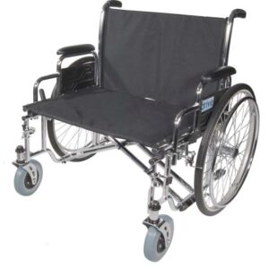 Drive Sentra EC Bariatric Wheelchair with 26-Inch Seat, Heavy Duty 700 lbs Capacity